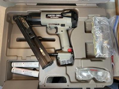 #ad #ad PORTER CABLE CDA250 BAMMER 15 GA. CORDLESS FINISH NAILER WITH CASE $49.00