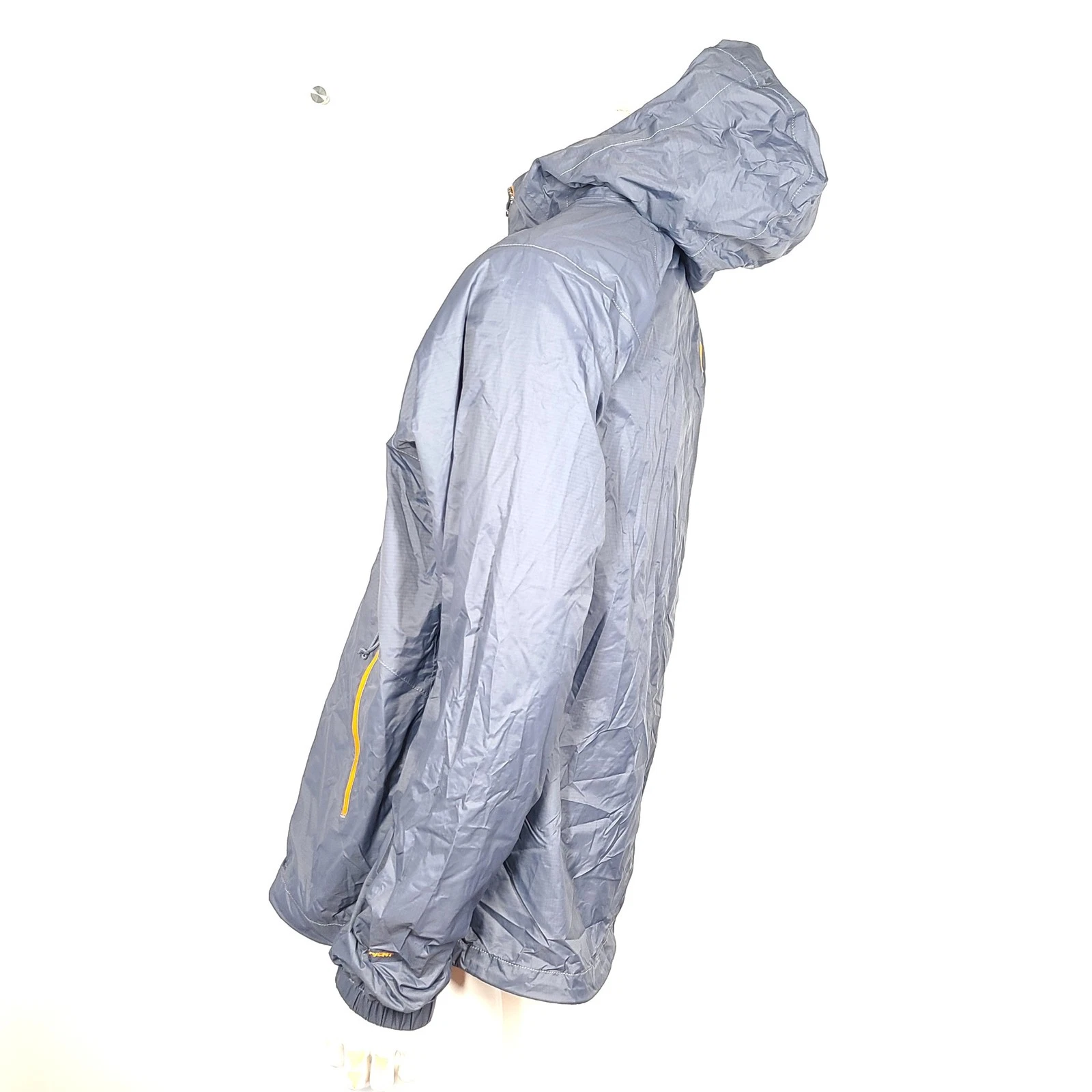 The North Face Men's Boreal Rain Jacket Dryvent Waterproof Gray Sz L image 4