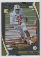 2021 Panini Absolute Rookies Green Quincy Roche #164 1u6