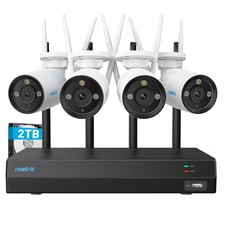 Reolink RLK12-800WB4 12CH 2TB 4X8MP Wi-Fi 6 Kamera Überwachungskamera Aussen Set