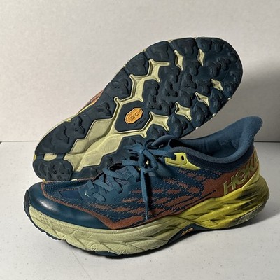 Hoka One One HOKA Speedgoat 5 Blue Coral Evening Primrose Size 11D