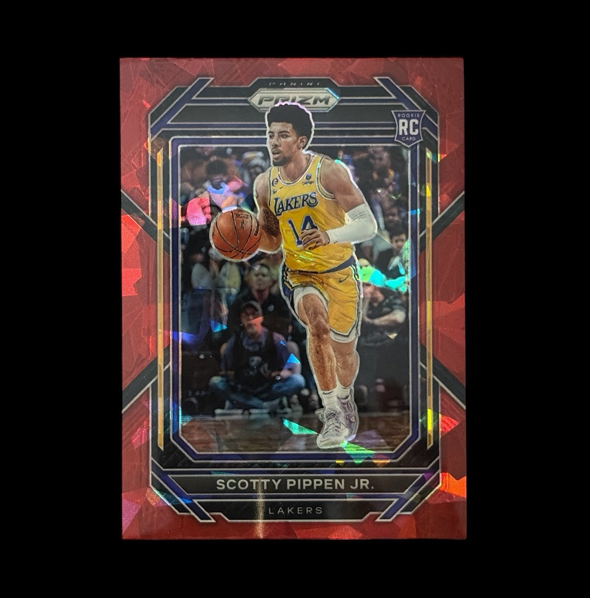 Panini Prizm 2022-23 Scotty Pippen Jr. RC #232 Lakers Red Ice Prizm