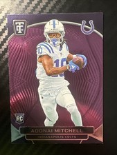 2024 Panini Totally Certified - Adonai Mitchell #103 Mirror Purple (RC) (E2)