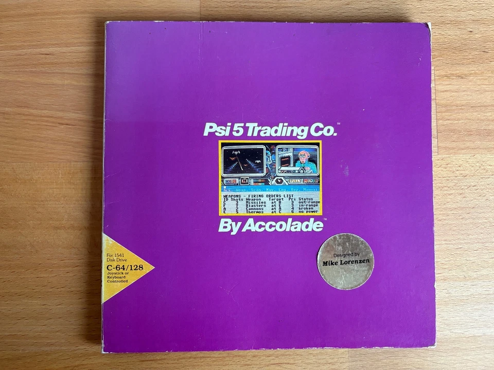 Commodore 64 C64 Game Disk: PSI 5 TRADING COMPANY