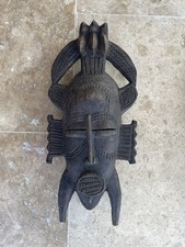 Serufo Kpelle vintage African mask 17x8