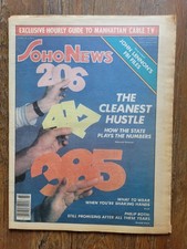 Soho News, NYC, June 9, 1981, Cleanest Hustle, Philip Roth, John Lennon FBI File