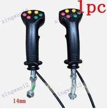 For Excavator Agricultural Harvester Electric Control 6 Button Joystick Handle