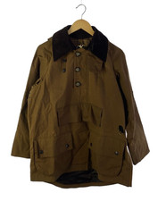 Barbour New Longshoreman Waxed Cotton Smock Jacket Brown Size 34 Reissue