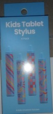 Kids Stylus 4 Pack Used For Tablets And Phones Blue