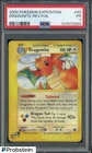 2002 Pokemon Expedition #43 Dragonite Reverse Foil PSA 1 PR