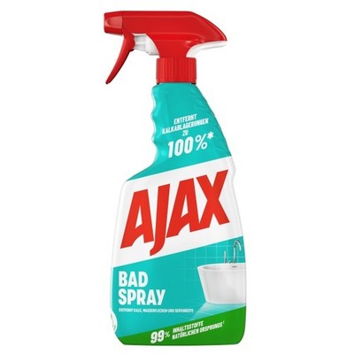 8,98 /L- 6er Pack Ajax Badezimmerspray gegen Kalk,Wasser- und Seifenreste -500ml