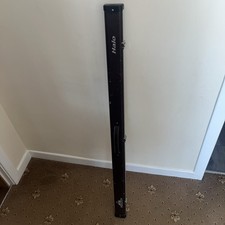 Peradon Halo braun 3/4 Snooker Queue Hartschale Lederoptik 123 cm