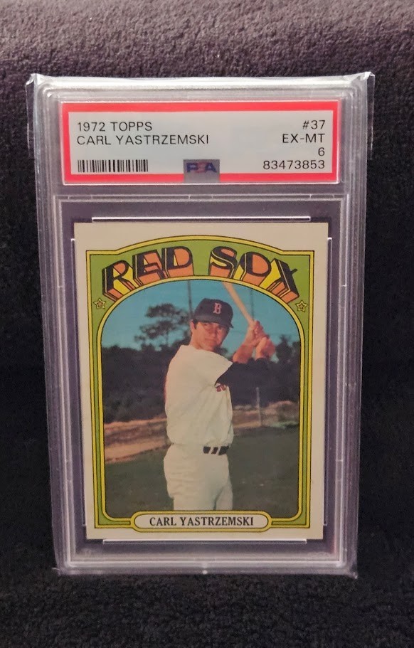 Carl Yastrzemski 1972 Topps #37 PSA 6