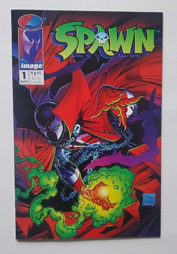Spawn 1 1992 Todd McFarlane Image Comics primera aparición Al Simmons Wanda Blake - Imagen 3 de 3