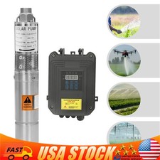 DC Deep Bore Well Solar Water Pump 24V 210W S...