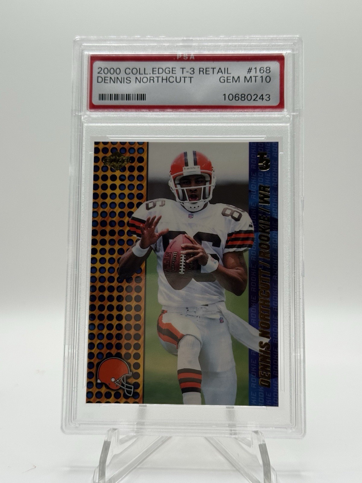 Dennis Northcutt Collector's Edge T3 Retail #168 Base