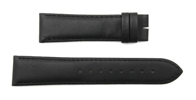 Pierre Balmain Genuine Leather Black Watch Band Strap 20mm GENUINE