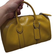 Coach Compass Bag 25 CEB45 Honeycomb Super Rare Sold Out Free Shipping