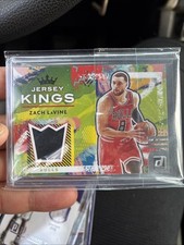 2021-22 Donruss Zach LaVine Jersey Kings Prime #JK-ZLV Chicago Bulls