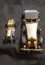 Vintage 2 Toy Cars 1931 Rolls-Royce And Small Diecast Car