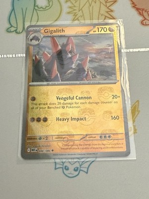 English Pokemon Card - Gigalith - Master Ball - UC (048/086) White