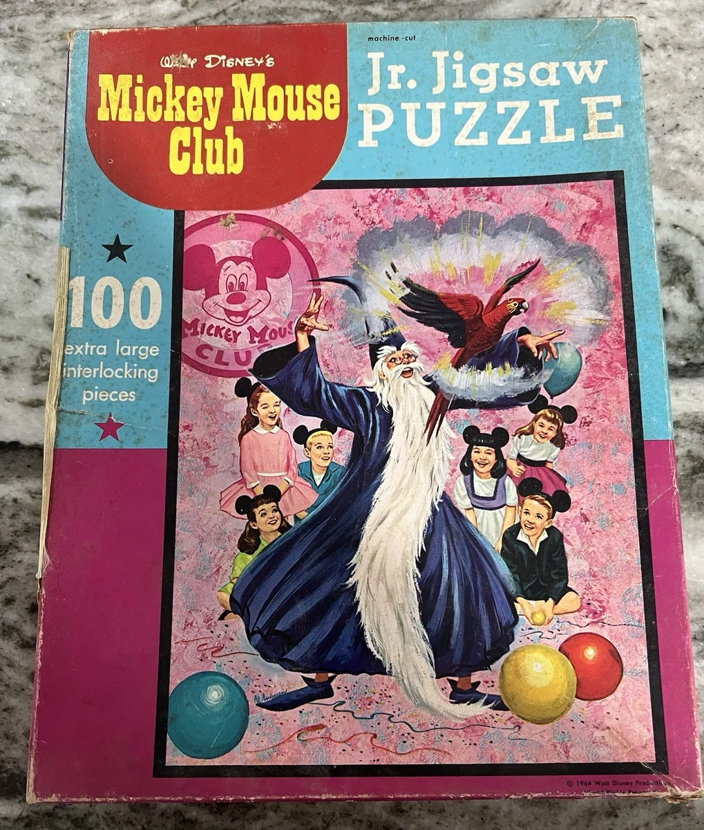 Mickey Mouse & Friends 100 - 249 Pieces Vintage Puzzles for sale