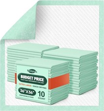 Disposable Bed Pads 36'' X 36'' Heavy Duty Underpads Extra Large Incontinence Pa