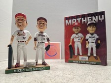 Mike & Tate Matheny Springfield Cardinals MiLB 2018 SGA Bobblehead NIB
