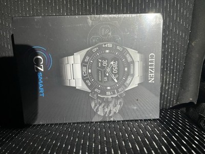 Citizen Men's Cz Smart Hybrid Stainless Steel Bracelet Smart Watch 44mm