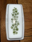 Vintage Pyrex Spring Blossom Crazy Daisy Butter Dish