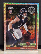2026 Topps Flagship- Dillon Thieneman RC #91TRC-50 Mojo Refractor Chicago Bears