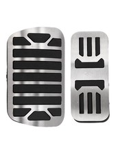 Stainless Steel Anti Slip Pedal Covers Designed for Jaguar XE XF XJL