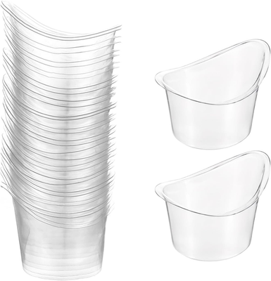 #ad #ad 40pcs 5ml Disposable Eye Wash Cups Portable Plastic Measuring Cup Wash Bath Kit $12.79