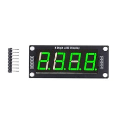 4 Digit LED Display Digital Tube Display 7 Segment 0.56in PCB Clock Module Green