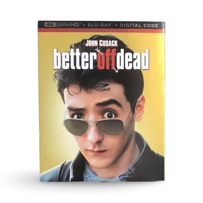 BETTER OFF DEAD 4K UHD + Blu-ray Limited Slipcover Edition