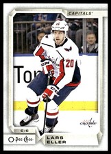 2018-19 O-Pee-Chee #187 Lars Eller Washington Capitals Hockey Card