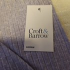 Croft & Barrow Ribbed Sleepwear Tank Lavender Delta Butterfly Womens XL NWT NEW — photo 8