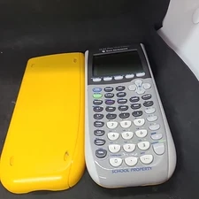 TI-84 Plus Silver Edition Graphing Calculator-With Covers -Tested & Working #78