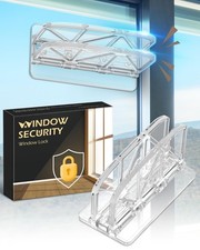 Sliding Door Lock Window Locks - 2 Pack Sliding Glass Door Lock for Child Saf...
