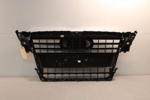 2009 2012 AUDI A4 QUATTRO FRONT UPPER GRILLE OEM WITH EMBLEM - Picture 4 of 11