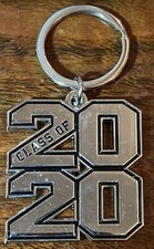Class of 2020 Graduation Metal Key Chain Keychain Ring