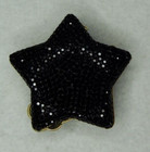 Judith Leiber Star Black Crystal Pill Box Vintage — photo 2