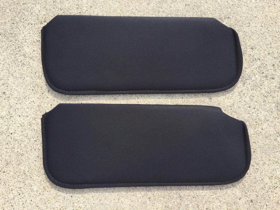 Hecho en EE. UU. 1978 1988 Monte Carlo SS El Camino G-Body NUEVO Par de Viseras Negras Foto 2 de 2