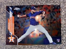 2020 Topps Chrome #4 Astros Rogelio Armenteros Rookie Baseball Card