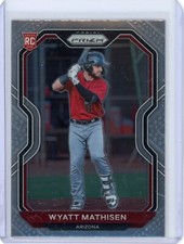 2021 Prizm Wyatt Mathisen Base Rookie RC - Arizona Diamondbacks