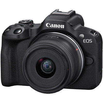 Neu Canon EOS R50 Mirrorless Camera with 18-45mm Lens Black