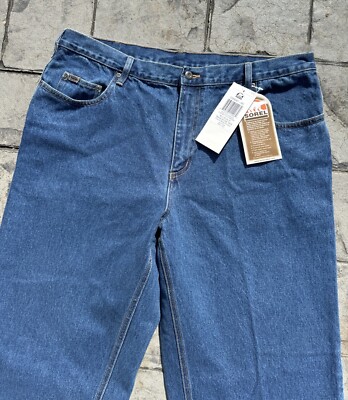 Vintage Sorel Classic Relax Fit Jeans Sorel Wash New With Tags 38/30