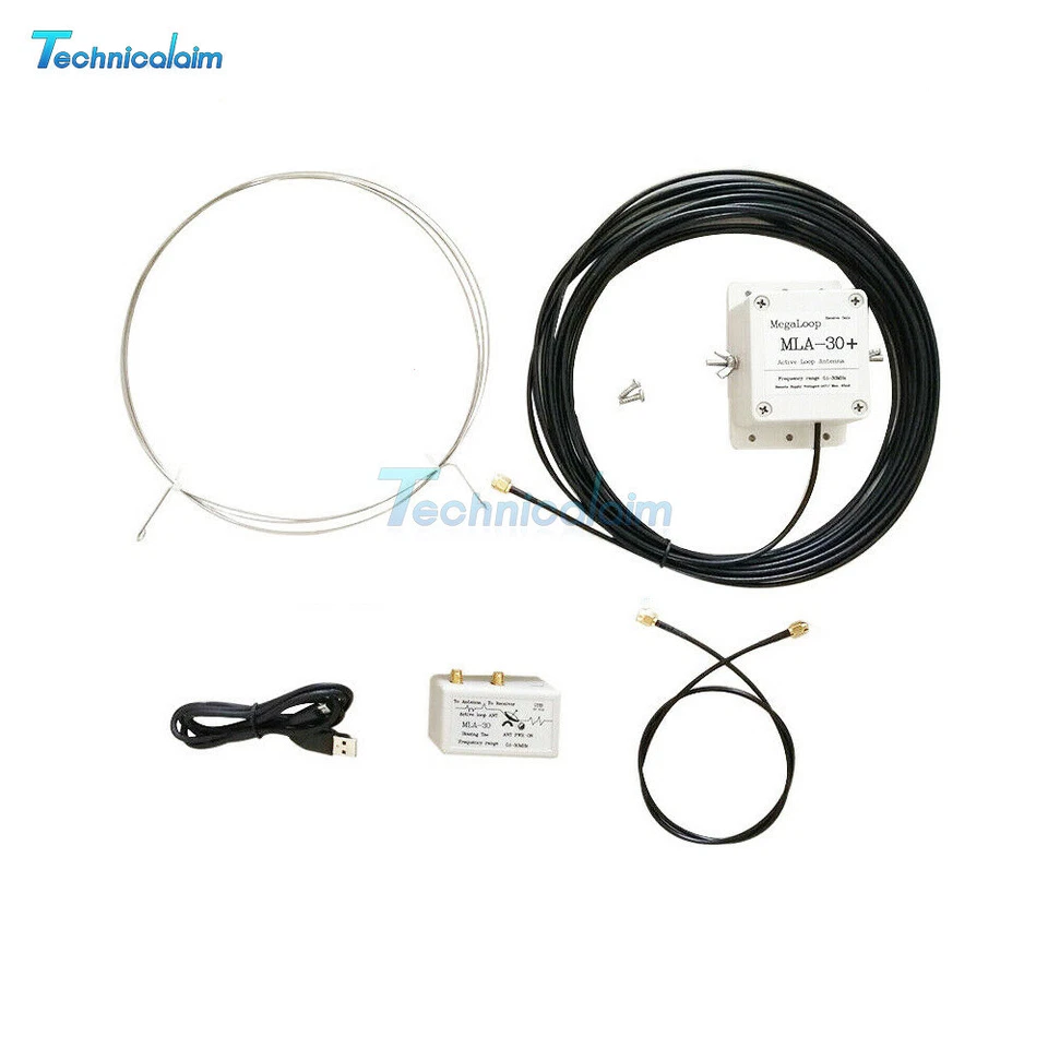 MLA-30+ (plus) 0.5-30MHz Ring Active Receive Antenna Wave Loop Radio Antenna DE - Bild 3 von 4