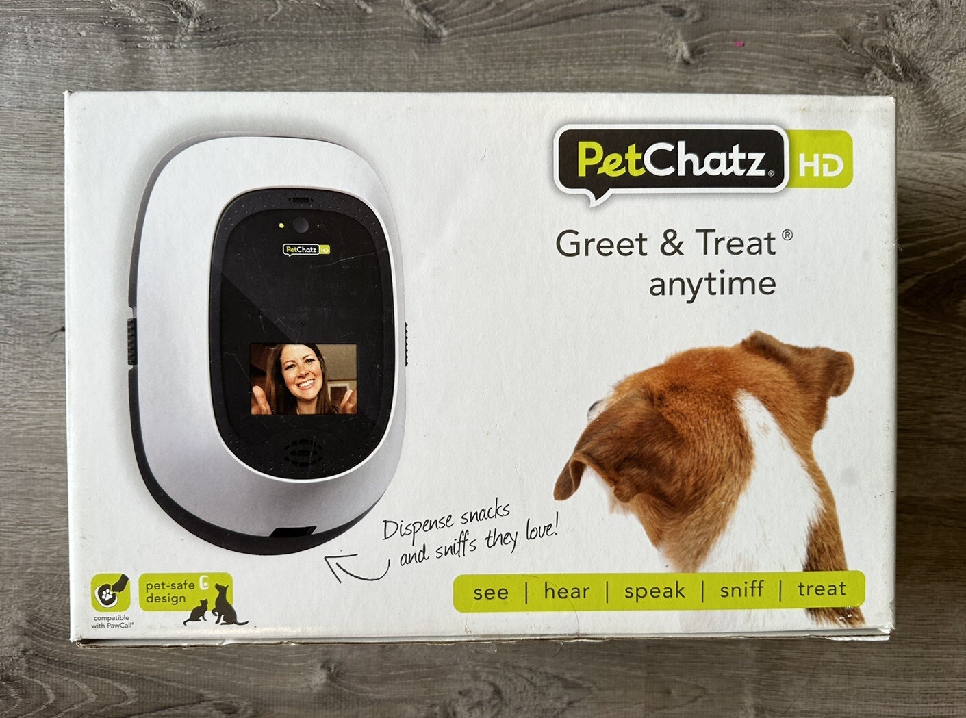 Pet Chatz HD: Two-Way Premium Audio/ Video Pet Treat Camera-image