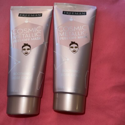 Freeman Cosmic Metallic Peel-Off Mask: Set of 2